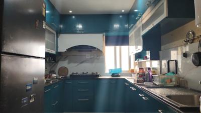 Kitchen Image of 1850 Sq.ft 3 BHK Apartment / Flat for sale in DLF New Town Heights, New Town Kolkata for Rs. 16800000