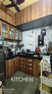 Kitchen Image of 490 Sq.ft 1 BHK Apartment / Flat for sale in Airoli Navi Mumbai for Rs. 6800000