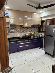 Kitchen Image of 1422 Sq.ft 2 BHK Apartment / Flat for sale in Yogeshwar Karnavati Paradise, New Maninagar Ahmedabad for Rs. 5500000