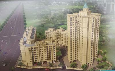 Image of 650 Sq.ft 1 BHK Apartment / Flat for rent in Cosmos Meluha, Khidkali, Thane for Rs. 12500