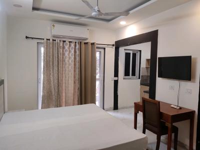 Bedroom Image of 580 Sq.ft 1 RK Builder Floor for rent in Sector 46 Gurgaon for Rs. 23000
