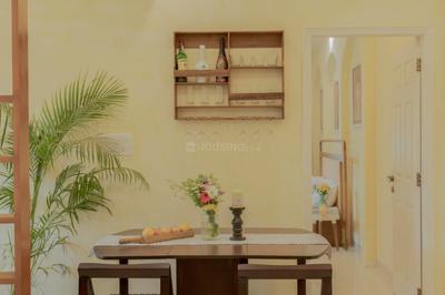 Hall Image of 800 Sq.ft 1 BHK Apartment / Flat for rent in Marna Siolim Goa for Rs. 45000