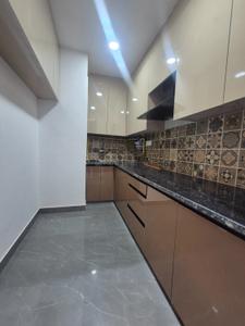 Kitchen Image of 1250 Sq.ft 3 BHK Apartment / Flat for rent in Chhattarpur New Delhi for Rs. 34999
