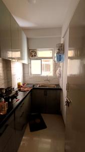 Kitchen Image of 550 Sq.ft 2 BHK Apartment / Flat for rent in Surya Residency, Girdharipura Jaipur for Rs. 17000