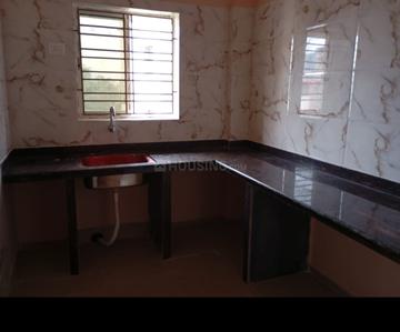 Kitchen Image of 480 Sq.ft 1 BHK Apartment / Flat for rent in Loknath Apartment , Mukundapur Kolkata for Rs. 8000
