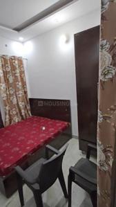 Bedroom Image of 500 Sq.ft 1 RK Builder Floor for rent in Hari Nagar New Delhi for Rs. 14000