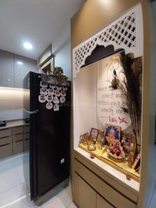 Kitchen Image of 1900 Sq.ft 3 BHK Apartment / Flat for sale in Raama Skyz, Sama Savli Vadodara for Rs. 7500000