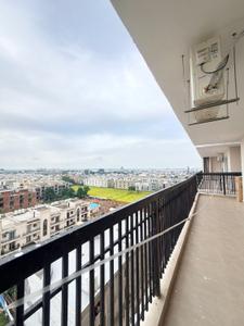 Balcony Image of 1350 Sq.ft 3 BHK Apartment / Flat for rent in Nirwana Heights, Khanpur Mohali for Rs. 42000
