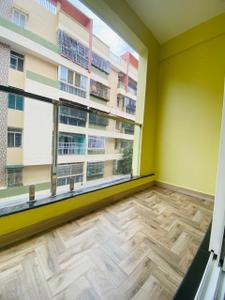 Balcony Image of 1200 Sq.ft 2 BHK Builder Floor for rent in Murugeshpalya Bengaluru for Rs. 46000