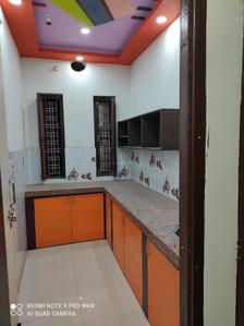 Kitchen Image of 950 Sq.ft 2 BHK Builder Floor for rent in Trehan AGS Extn II, Nagla Samawadi Alwar for Rs. 10000