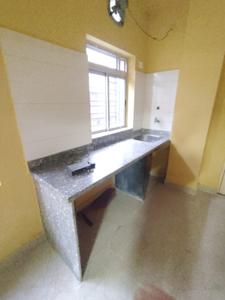 Kitchen Image of 480 Sq.ft 1 BHK Apartment / Flat for rent in Airport Gate No 2 Kolkata for Rs. 7000