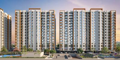 Image of 921 Sq.ft 2 BHK Apartment / Flat for sale in Majestique Rhythm County, Handewadi, Pune for Rs. 6386000
