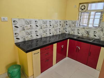 Kitchen Image of 823 Sq.ft 2 BHK Apartment / Flat for rent in Eternis, Madhyamgram Kolkata for Rs. 16500