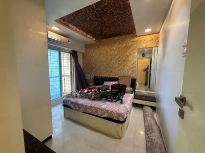 Bedroom Image of 1350 Sq.ft 3 BHK Apartment / Flat for rent in Rosa Bella, Hiranandani Estate Thane for Rs. 65000