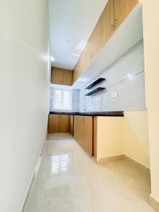Kitchen Image of 600 Sq.ft 1 BHK Apartment / Flat for rent in Akshayanagar Bengaluru for Rs. 22000