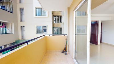 Balcony Image of 953 Sq.ft 2 BHK Apartment / Flat for sale in Harlur Bengaluru for Rs. 13500000
