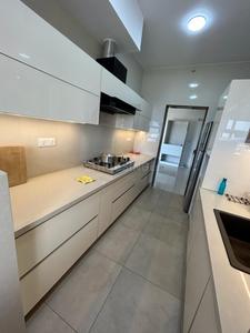 Kitchen Image of 1450 Sq.ft 3 BHK Apartment / Flat for rent in Prestige Jindal City, Anchepalya Bengaluru for Rs. 55000