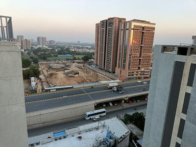Balcony Image of 3970 Sq.ft 4 BHK Penthouse for sale in Iscon Platinum, Bopal Ahmedabad for Rs. 23000000