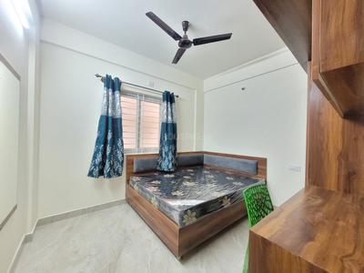 Bedroom Image of 1000 Sq.ft 1 BHK Builder Floor for rent in Koramangala Bengaluru for Rs. 24500