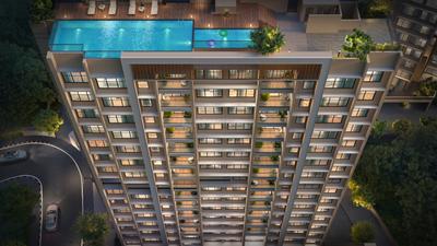Image of 1100 Sq.ft 3 BHK Apartment / Flat for sale in Romell Espalier, Vile Parle East, Mumbai for Rs. 45000000