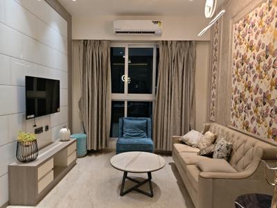 Living Room Image of 725 Sq.ft 2 BHK Apartment / Flat for sale in N Rose Northern Hills, Dahisar East Mumbai for Rs. 18000000