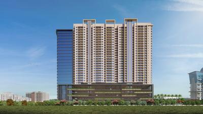 Image of 1052 Sq.ft 2 BHK Apartment / Flat for sale in Midori Tower, Pimple Nilakh, Pune for Rs. 11400000