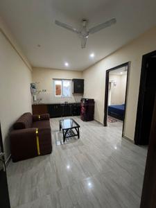 Living Room Image of 400 Sq.ft 1 BHK Apartment / Flat for rent in Sector 52 Gurgaon for Rs. 28000