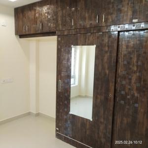 Bedroom Image of 1250 Sq.ft 2 BHK Apartment / Flat for rent in Vaishnavi Houdini, Bandlaguda Jagir Hyderabad for Rs. 23000