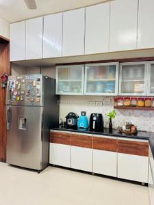 Kitchen Image of 2115 Sq.ft 3 BHK Penthouse for sale in Deep Indraprasth 5, Prahlad Nagar Ahmedabad for Rs. 22500000