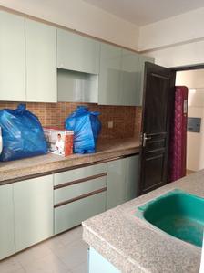 Kitchen Image of 1750 Sq.ft 3 BHK Apartment / Flat for rent in Orris Greenopolis, Sector 89 Gurgaon for Rs. 33000