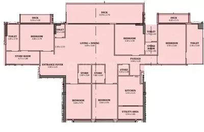Image of 4500 Sq.ft 3 BHK Duplex for sale in Pali Hill, Mumbai for Rs. 430000000