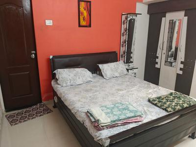 Bedroom Image of 700 Sq.ft 1 BHK Apartment / Flat for rent in Cosmos Orchid, Kasarvadavali Thane for Rs. 22000