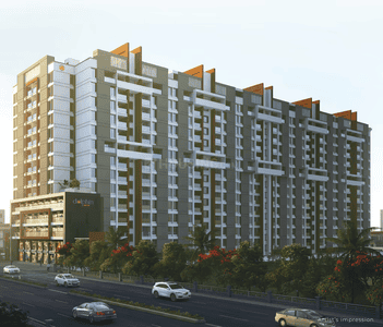Image of 1015 Sq.ft 2 BHK Apartment / Flat for sale in Dolphin Palms Wing A And B, Ravet, Pune for Rs. 4900000