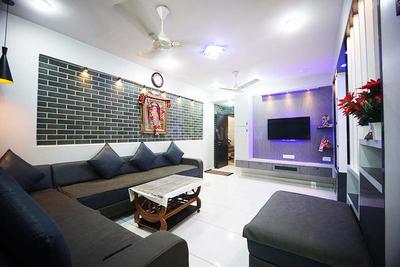Hall Image of 1800 Sq.ft 3 BHK Apartment / Flat for sale in Ghatlodiya Ahmedabad for Rs. 10500000