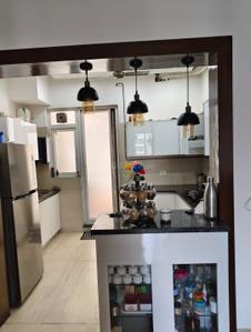 Kitchen Image of 1600 Sq.ft 3 BHK Apartment / Flat for sale in Microtek Greenburg, Sector 86 Gurgaon for Rs. 28500000