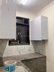 Kitchen Image of 650 Sq.ft 2 BHK Builder Floor for sale in Khanpur New Delhi for Rs. 4200000
