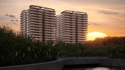 Image of 2540 Sq.ft 3 BHK Apartment / Flat for sale in Hallmark Altus, Serilingampally, Hyderabad for Rs. 18288000