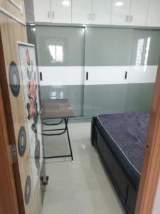 Bedroom Image of 550 Sq.ft 1 BHK Builder Floor for rent in Financial District Hyderabad for Rs. 27000