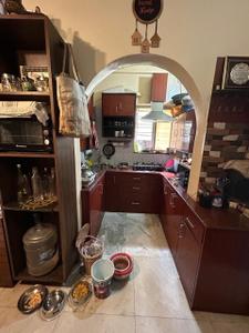 Kitchen Image of 850 Sq.ft 2 BHK Apartment / Flat for sale in Paschim Putiary Kolkata for Rs. 4000000