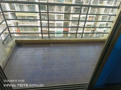 Balcony Image of 735 Sq.ft 1 BHK Apartment / Flat for rent in Gami Amar Harmony, Taloja Navi Mumbai for Rs. 15500