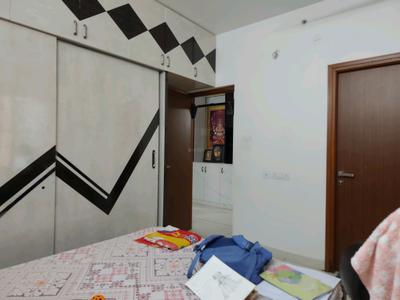 Bedroom Image of 1790 Sq.ft 3 BHK Apartment / Flat for rent in Aparna Sarovar Zenith, Nallagandla Hyderabad for Rs. 60000