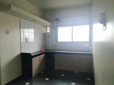Kitchen Image of 890 Sq.ft 2 BHK Apartment / Flat for rent in OM Megh Sparsha, Bibwewadi Pune for Rs. 32000