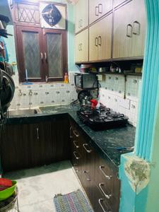 Kitchen Image of 675 Sq.ft 2 BHK Builder Floor for sale in Arjun Nagar New Delhi for Rs. 8000000