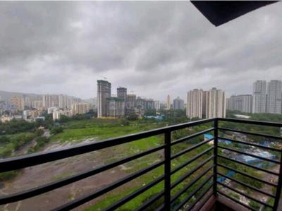 Balcony Image of 672 Sq.ft 2 BHK Apartment / Flat for sale in Risland The Icon, Thane West Thane for Rs. 13000000