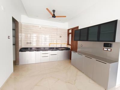 Kitchen Image of 2450 Sq.ft 3 BHK Apartment / Flat for rent in Radhe Infinity, Kudasan Gandhinagar for Rs. 30000