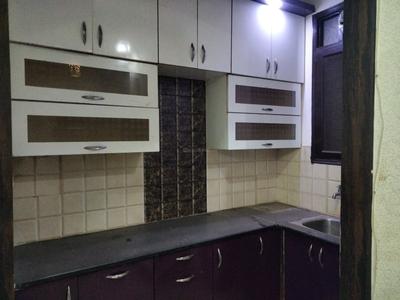 Kitchen Image of 600 Sq.ft 1 BHK Builder Floor for rent in Indirapuram Ghaziabad for Rs. 14700