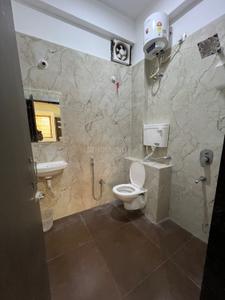 Bathroom Image of 1100 Sq.ft 2 BHK Apartment / Flat for rent in Pearl Block I Pearl Prime, Niranjanpur Indore for Rs. 22000