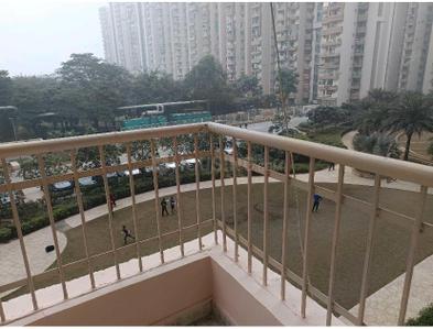 Balcony Image of 1505 Sq.ft 3 BHK Apartment / Flat for rent in Supertech Cape Town, Sector 74 Noida for Rs. 30000