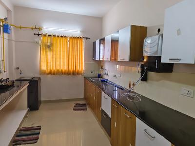 Kitchen Image of 1075 Sq.ft 2 BHK Apartment / Flat for rent in Vyttila Kochi for Rs. 32750