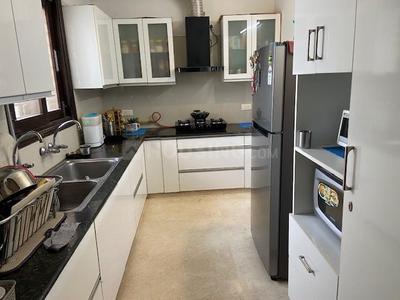 Kitchen Image of 3000 Sq.ft 3 BHK Builder Floor for sale in Sector 14 Faridabad for Rs. 31500000